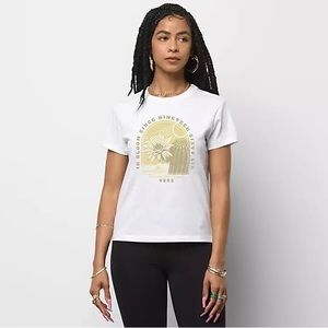 VANS White Crew‎ Tee XL
